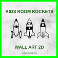 kids_room_rockets_3p.png KID'S ROOM ROCKETS WALL ART 2D