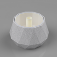 6f710168-1bce-4709-92ec-81a3efcf7a8c.png Download STL file Small Low Poly Pot (Self-Watering) • 3D printable design, aimeeaawright