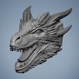 Drogon_01.jpg Drogon Dragon Game Of Thrones Fan Art Inspired 3D print model