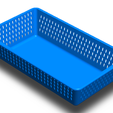 Binder1_Page_10.png Plastic Multipurpose Storage Basket 35cm x 20cm x 8cm