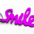 smile.70.jpg Smile Sign Key Chain