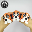 Flexi-Tiny-Beagle,-P3.png Flexi Tiny Beagle, figura fidget articulada, versión llavero incluida, 3mf incluidos
