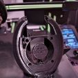 Ender 3, 3 V2, 3 pro, 3 max, двойной 40-мм осевой вентилятор hot end duct / fang. CR-10, прямой привод Micro Swiss и совместимость с боуденом. Для печати не требуется поддержка