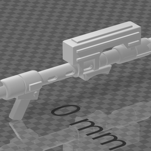 Paxton RFL-2 "Soothsayer" Rapid-Fire Bazooka 3D model