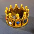 Custom_Magic_The_Gathering_Monarch_Mox_Crown_Painted_2.jpg MTG - Monarch Mox Crown Token