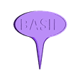 Basil.stl Garden Signs