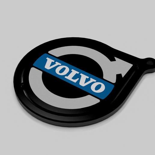 Chaveiro giratório Volvo