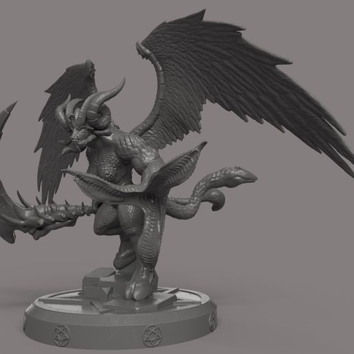 STL file Baphomet・3D print design to download・Cults