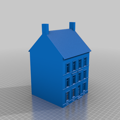 Wohnhaus.png Бесплатный 3D файл Жилой дом Wohnhaus・3D-печать объекта для загрузки