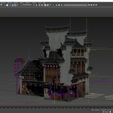 2022-10-31_14-28-35.png Chinese House 3D model Low-poly 3D model