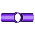 cross_saber_2.STL STL-Datei Telescopic Light Saber kostenlos・Design für 3D-Drucker zum herunterladen