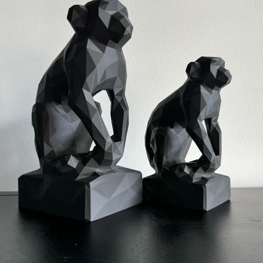 F2599D64-6FF4-46EF-9CE0-7E212C8A83BB.jpg Low Poly monkey