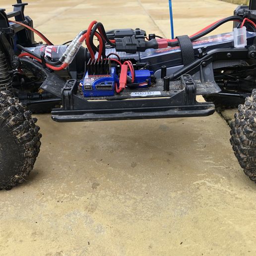 LCG low center of gravity battery tray Upgrade Traxxas Trx4 Crawler *WIDE BATT