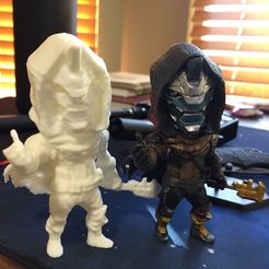 IMG_1167.JPG Free 3D file Cayde-6 Model 3D Scan・Template to download and 3D print