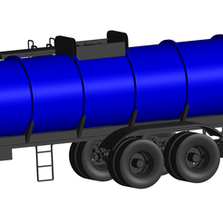 1.png 3D file WATER TANK Trailer・3D print design to download