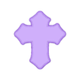 CruzPequeña.stl Kreuz Pflanzgefäß - Organizer