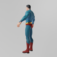 Superman0013.png Superman Lowpoly Rigged