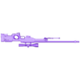 AWP.stl CS:GO/CS2 AWP Dragon Lore Model