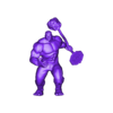 Hulk With Stop Sign Final.obj Hulk - MCP Scale