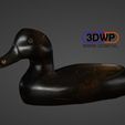 Duck1.jpg Vintage Duck Decoy 3D Scan