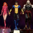 invincible-pack.jpg INVINCIBLE Pack - BATTLE BEAST, ATOM EVE and MARK - Statues