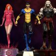 invincible-pack.jpg Pacote INVINCIBLE - BATTLE BEAST, ATOM EVE e MARK - Estátuas