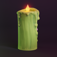 0003.png SPOOKY GHOST CANDLE - HALLOWEEN
