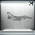 jn-4a.png Wall Silhouette: Airplane Set