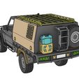 b.jpg OFF ROAD REAR CANOPY Type 2 for BRX 01 and RC4wd trail finder