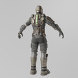 Renders0010.png Isaac Clarke Dead Space Lowpoly Rigged