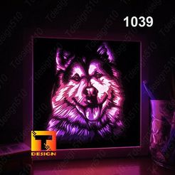 il_794xN.3451946638_qt3w7662c5234418c722.jpg Alaska Dog Head Looking Straight (Lovely Dog) light box