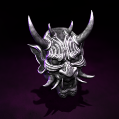 Oni-Pendant11.png STL file Oni Pendant・3D print model to download