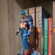 Статуя Капитана Америки 3D модель STL для 3D печати 3D печать модели