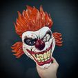 z4812432486439_7f8f15d043f6964a9377b8076a63e79b.jpg Sweet Tooth Twisted Metal Mask With Hair High Quality