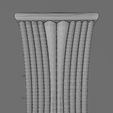 wf0.jpg Modern ribbed curved corbel bracket 3D print model