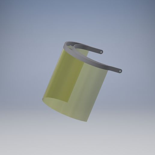 protective visor 3D model