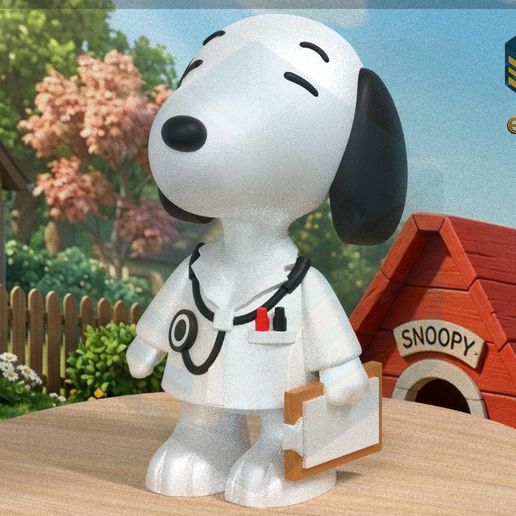 DOCTOR SNOOPY KEYCHAIN - LLAVERO DOCTOR SNOOPY