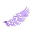 Big Size - Right.stl Articulated wings for DUMMY 13 (Fully flexible, module designs)