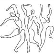 taenzer_fc_4x3.jpg Dancers - printed dawing - Picasso style