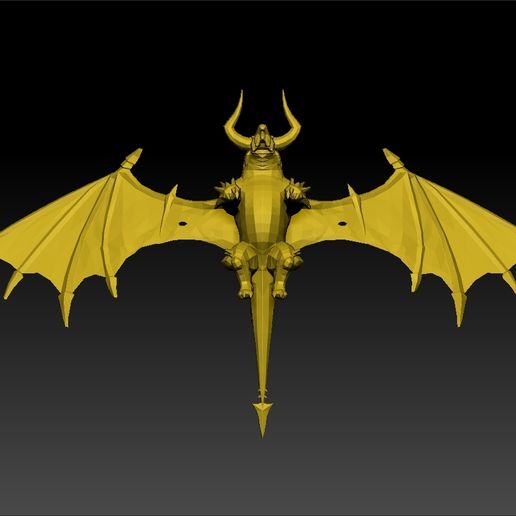 dsd333.jpg Dragon for game unity3d -  ue5