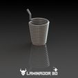 VASE1.jpg Spiral glass/cup - Spiral tumbler