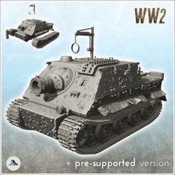 1.jpg Sturmtiger 38 cm RW61 - (pre-supported version included) WW2 German Flames of War Bolt Action 15mm 20mm 25mm 28mm 32mm
