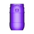 plastic barrel 1 .stl Plastic barrels