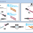 Template-steering-and-rear-links-xray-X4F-'24.png Template steering links and rear suspension links xray X4F '24