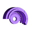Turbine-Case101ws.stl STL file Turbofan Engine, for Business Aircraft, Cutaway・3D print design to download