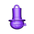 navet_keychain_fafnir_studio.stl Turnip "le chateau ambulant" keyring/keychain