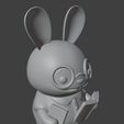 7.jpg Set Librarian Bunny Boy Figurine