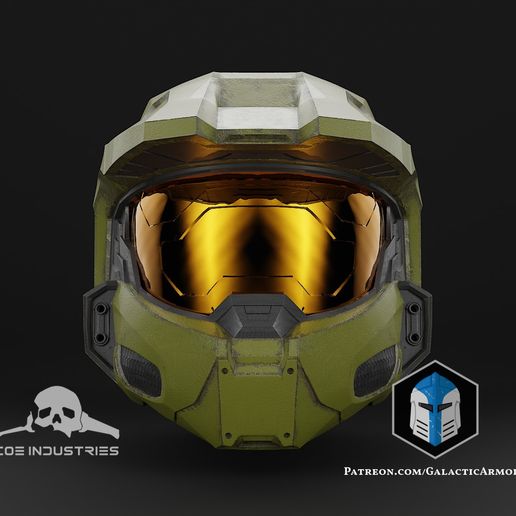 Casco Halo Infinite Casco De Jefe Maestro Para Moto Casco Del