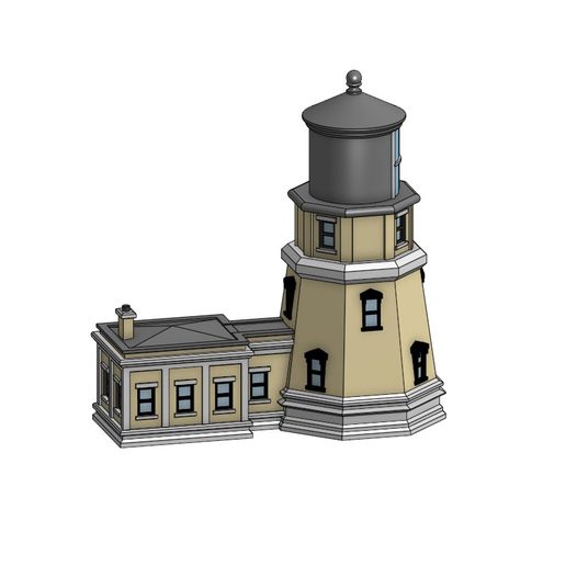 LH1_b.jpg STL file Lighthouse 1・3D printing model to download, ldsnikolai