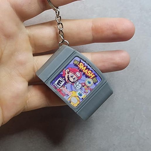 N64-gray-keychain.jpg N64 Keychain